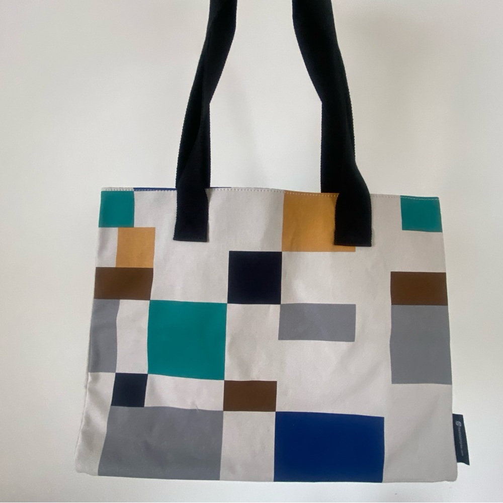 Beautiful tote mid century modern inspired bag - brand new